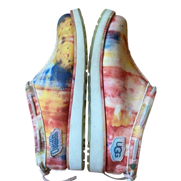 UGG x Ovadia Tasman Tie Dye Slip On Mule Slippers Size 6 - Picture 2 of 10